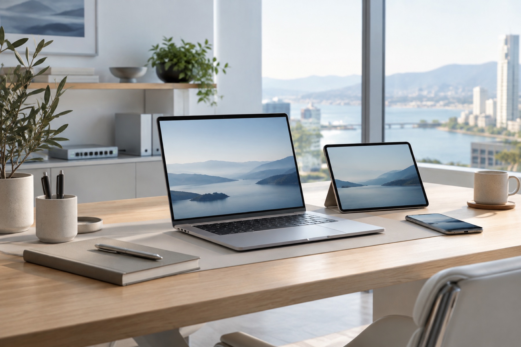 Environnement de travail Apple intégré et connecté